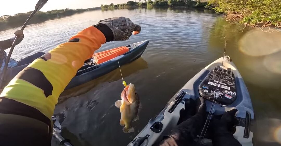 Amikor a horgászat cseppet sem veszélytelen, avagy mi mindenre jó még az evezőlapát (videóval)